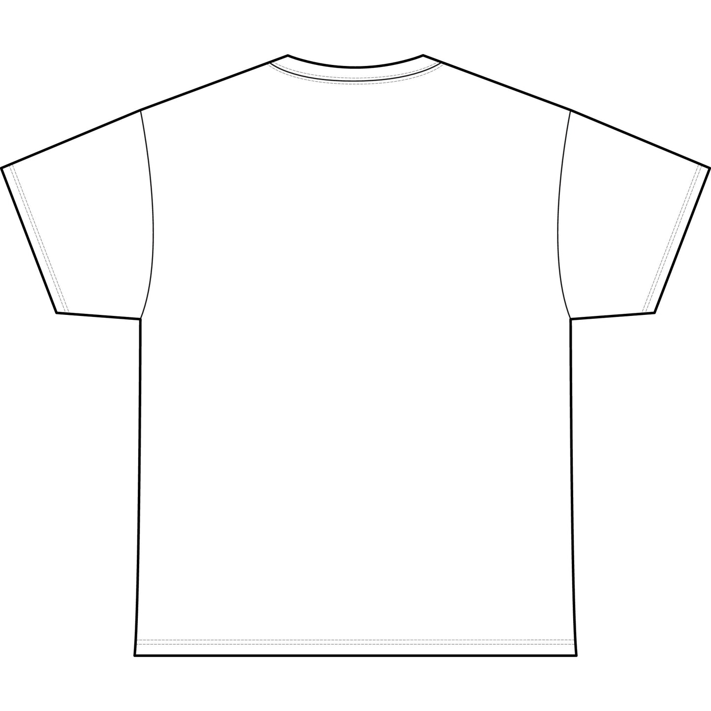 Gold Leaf Floral Vine T-Shirt | Botanical Center Chest Design