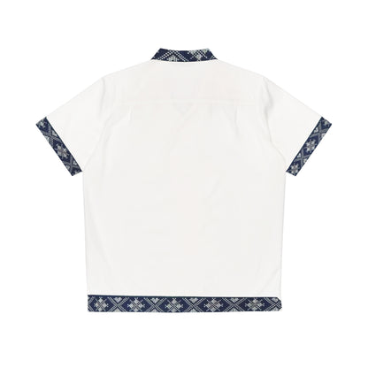 Arabic Script Mizar Hawaiian Shirt | AOP Collared Shirt