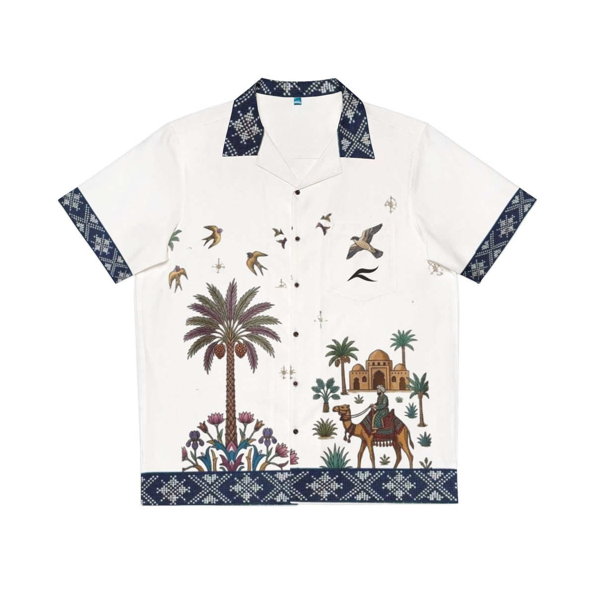 Half  Sleeve Button Up Shirt