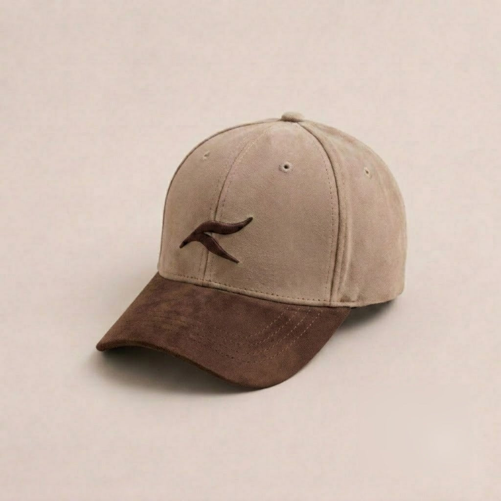 Brown & Sand Beige Cap