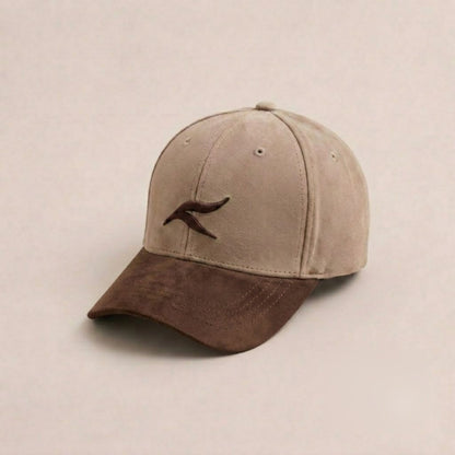Brown & Sand Beige Cap