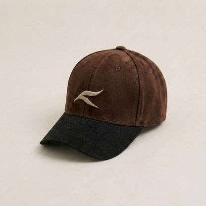 Brown & Black Cap