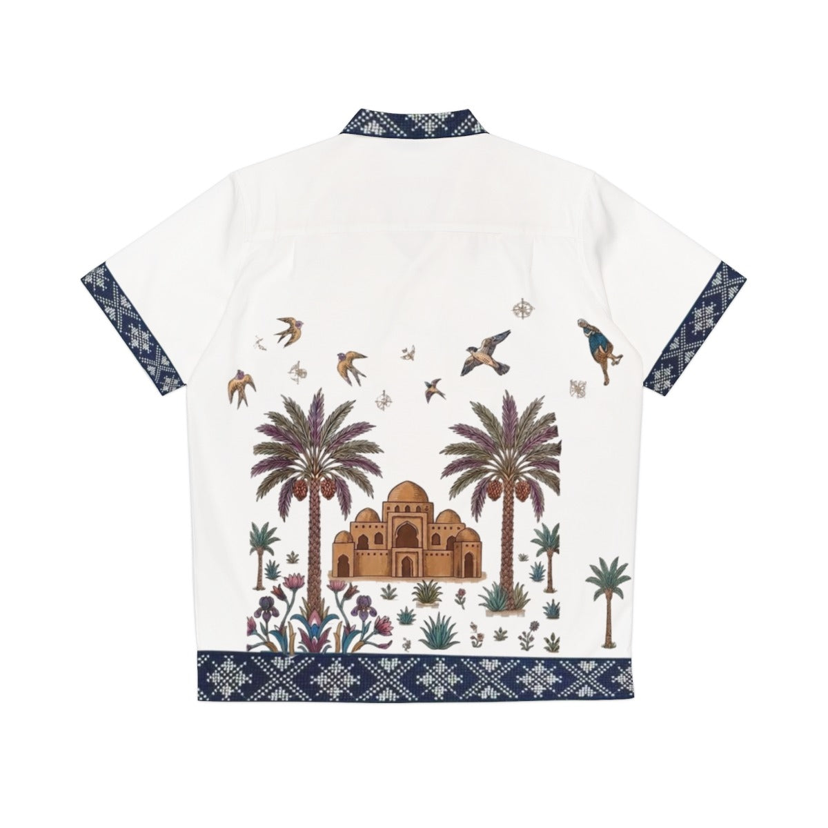 Half  Sleeve Button Up Shirt