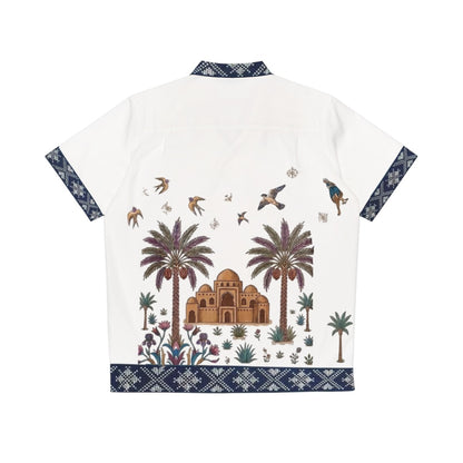 Half  Sleeve Button Up Shirt
